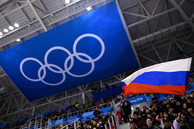 The Russian flag may be allowed at the Winter Olympics closing ceremony