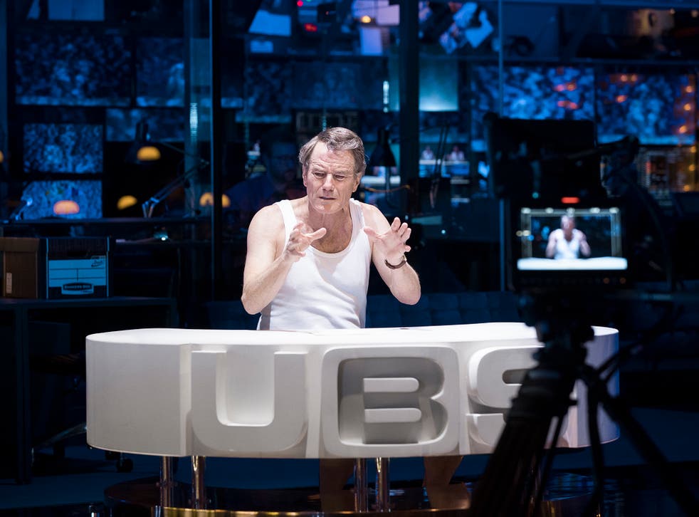 Bryan Cranston is starring in Ivo van Hove's adaptation of the 1976 film ‘Network’ at the National Theatre