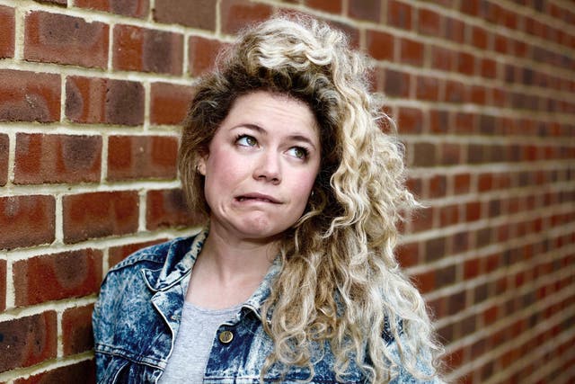 Comedian Louise Reay is being sued by her estranged husband for material used in her show Hard Mode