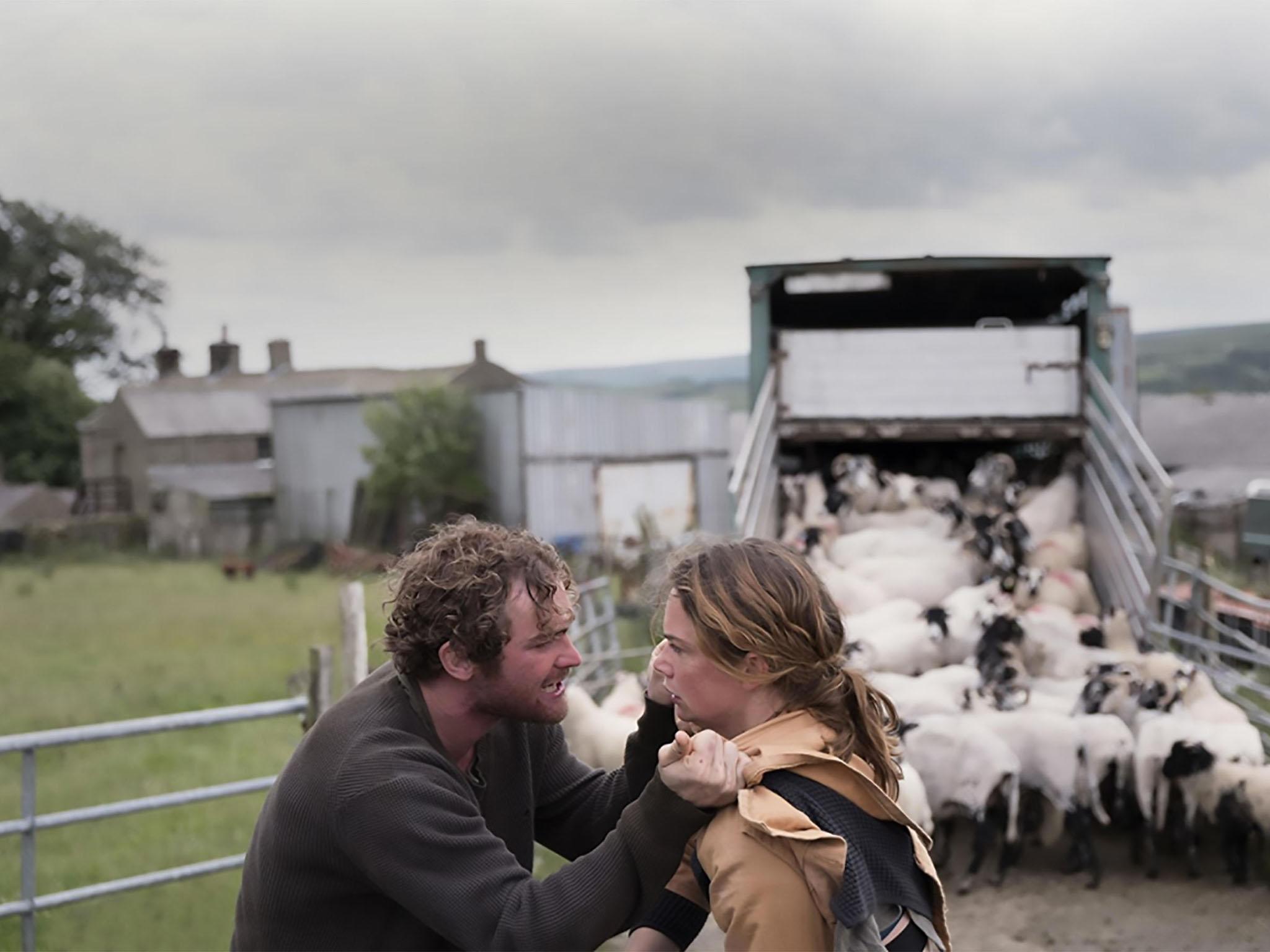 Mark Stanley and Ruth Wilson in ‘Dark River’