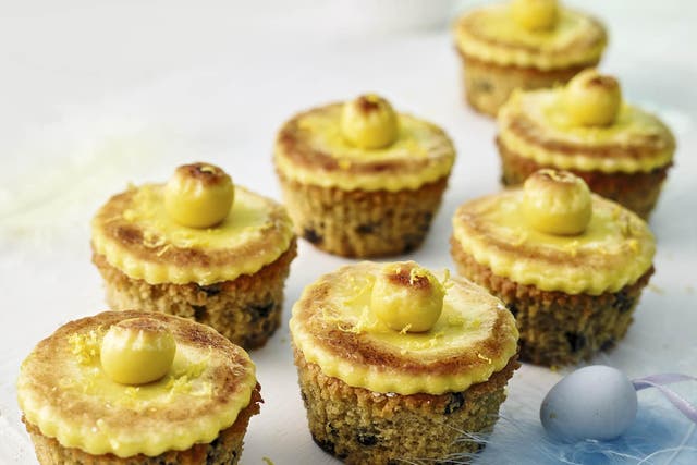Star baker: Swap a large and dense simnel cake for these individual cupckaes