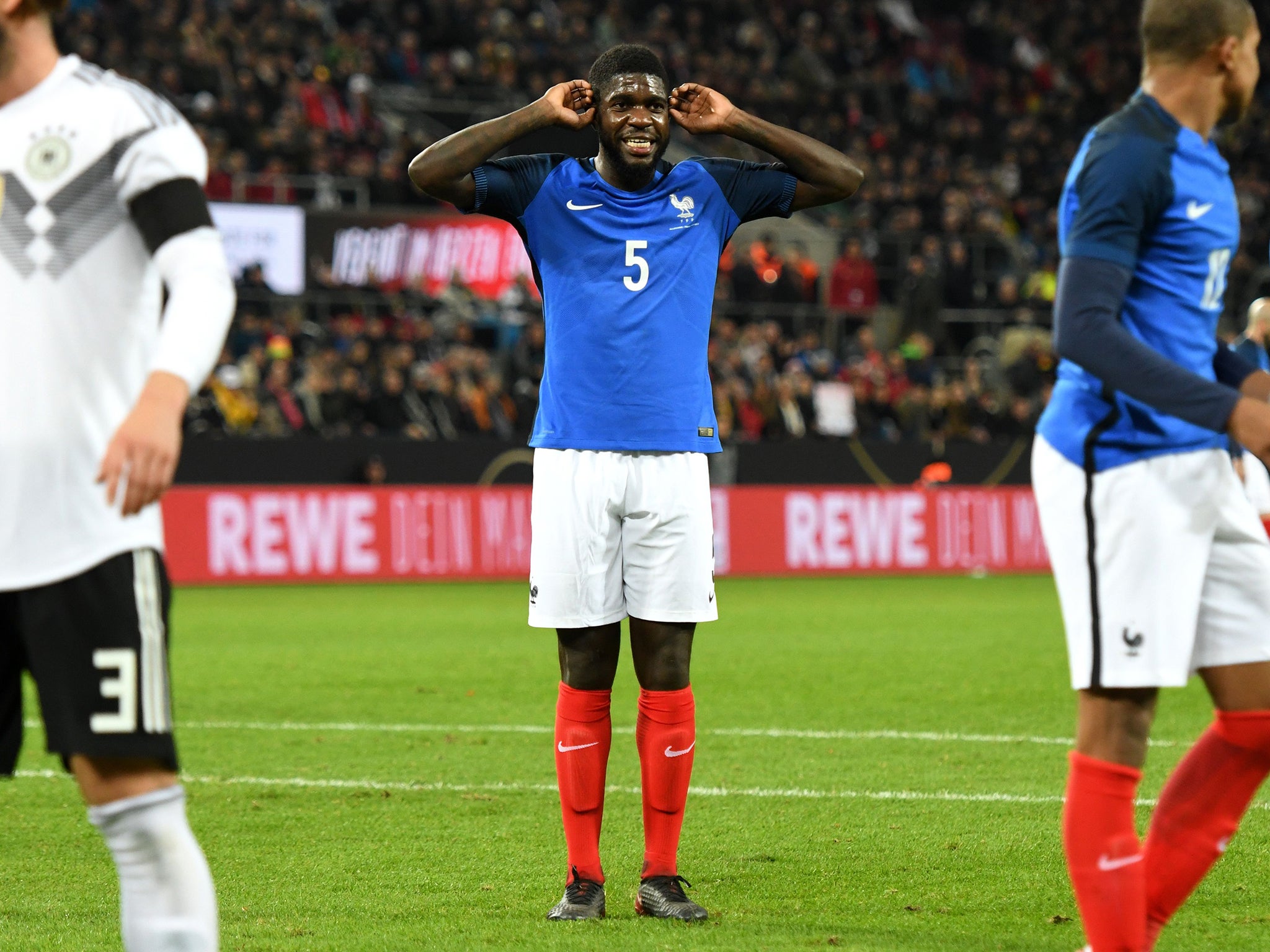 Umtiti has also broken through into a competitive French national team