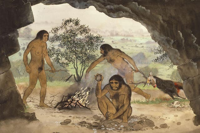 A language expert has suggested that Homo erectus were more than 'stupid ape-like creatures' and were in fact capable of speech
