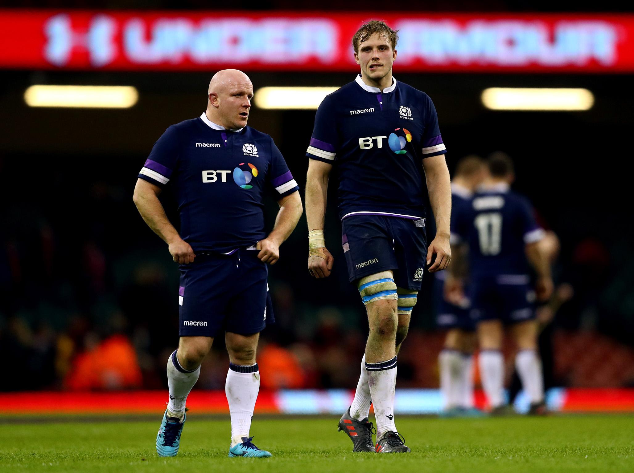 Scotland were left despondent after losing their Six Nations opener in Cardiff