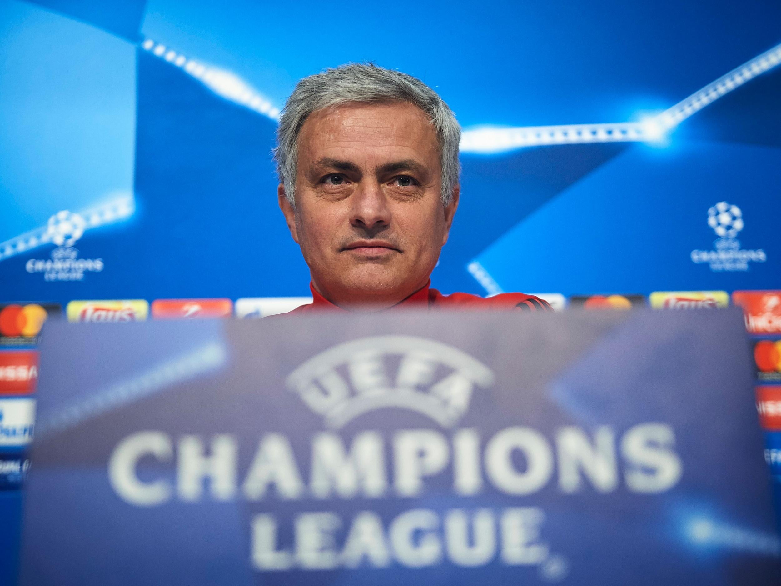 Jose Mourinho is back in the Champions League knockout rounds