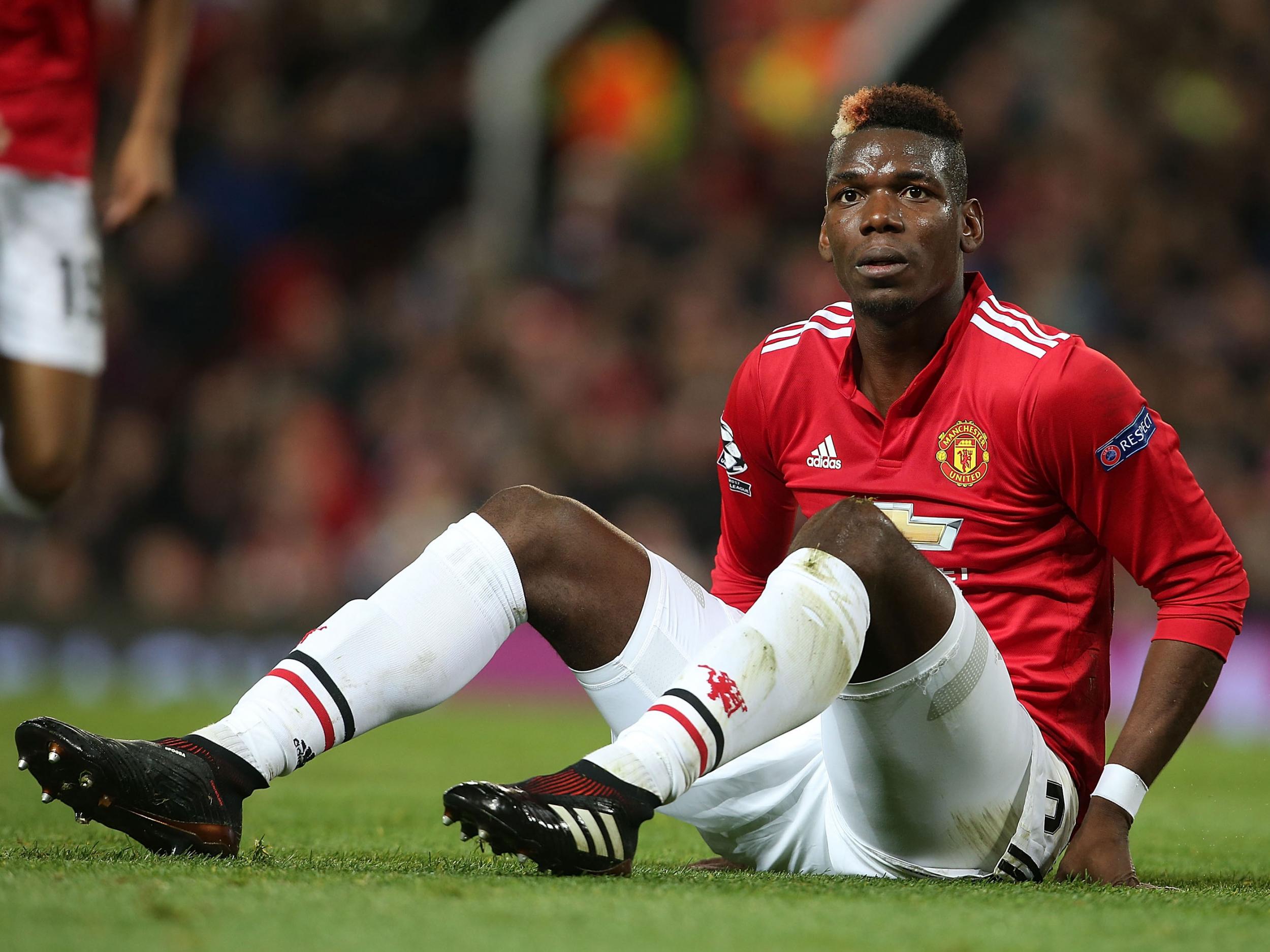 Pogba missed the FA Cup victory over Huddersfield through illness