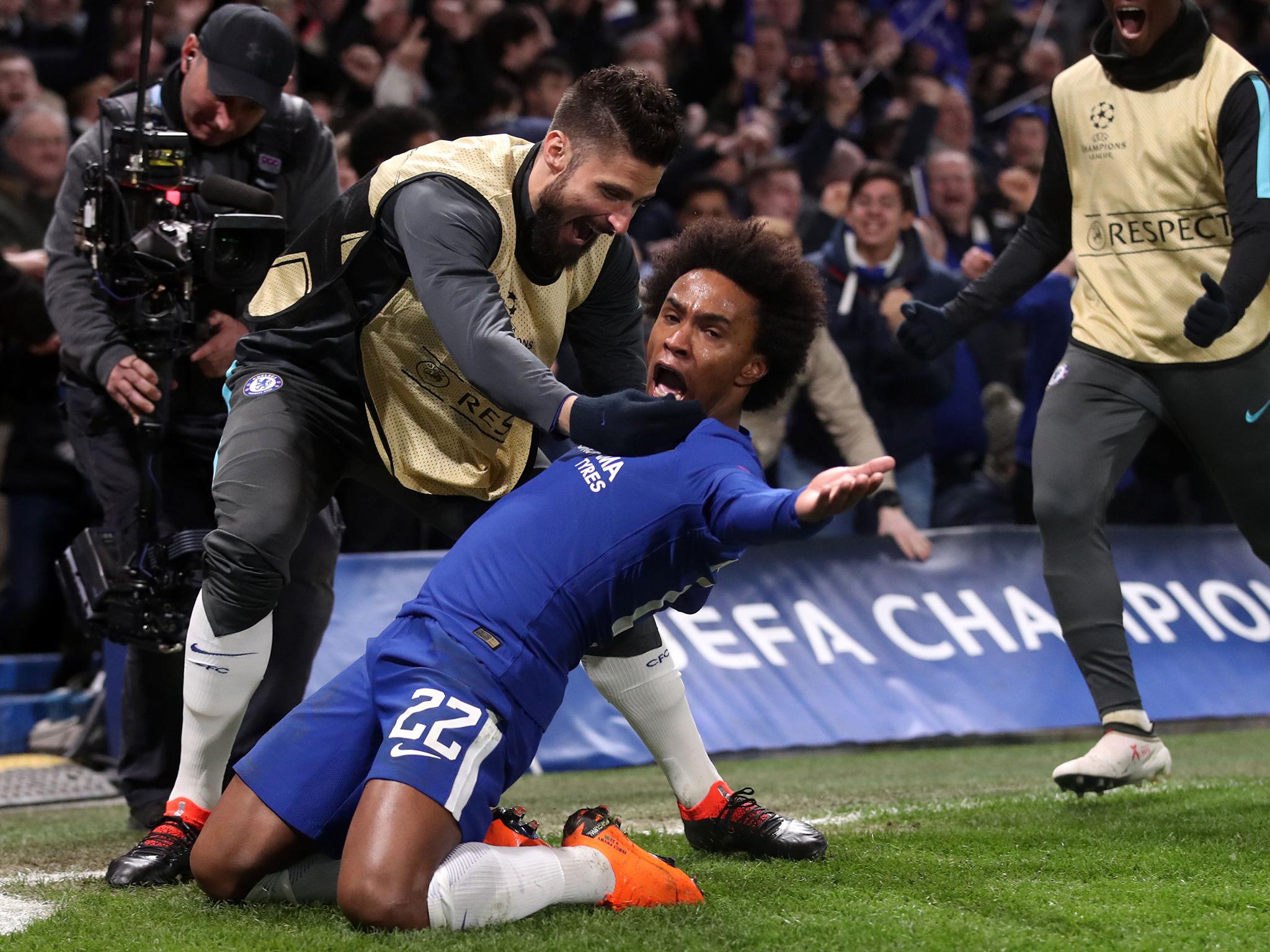 Willian: Chelsea can beat Barcelona, and Man City are the perfect preparation for Champions League second leg
