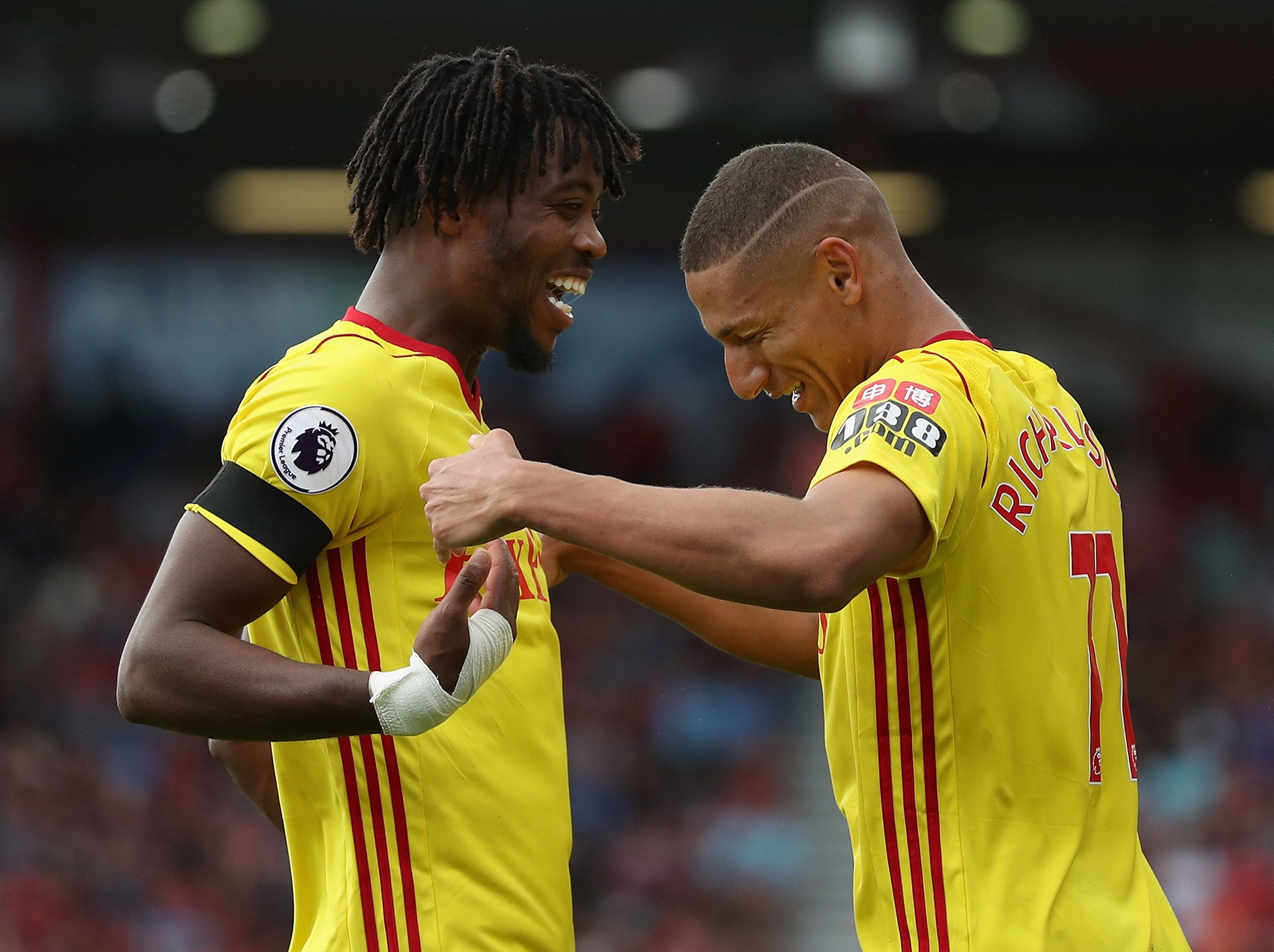 The midfielder made a bright start to his Watford career