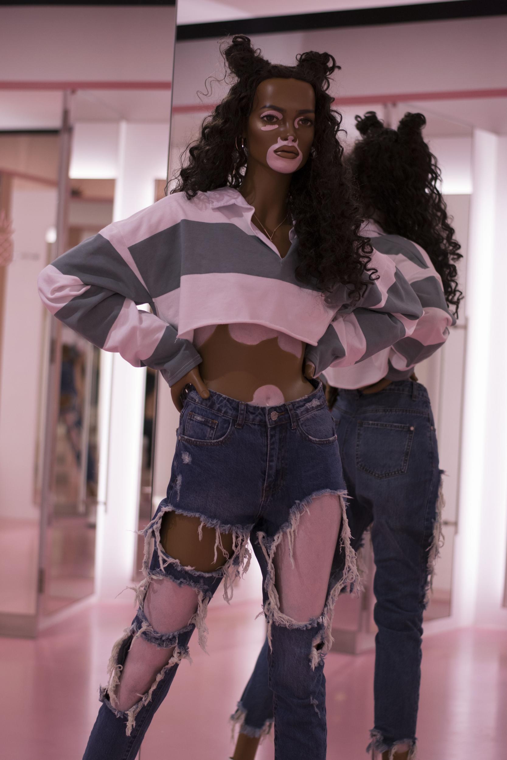 Missguided has unveiled a new diverse range of mannequins being displayed in their two stores