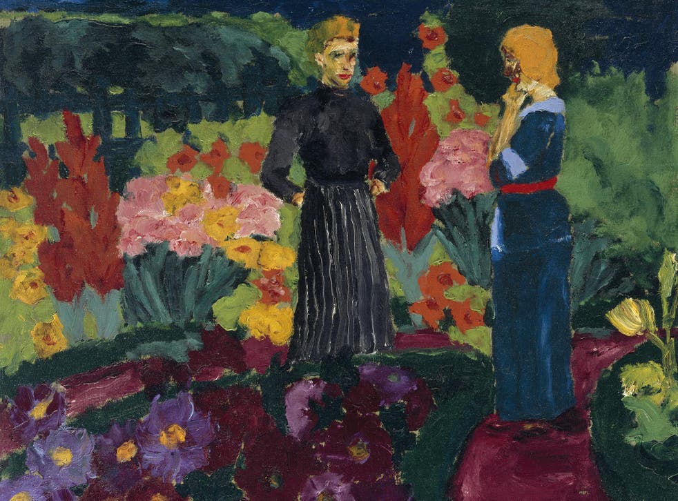‘Two Women in the Garden’ was banned by the Nazis in 1937 – even though the painter himself was a Nazi