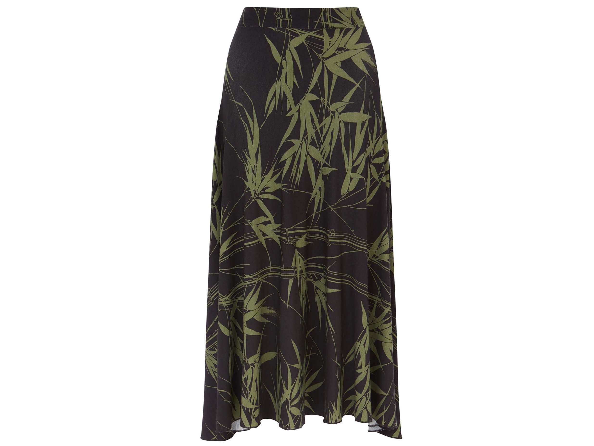 Climbing Bamboo Print Skirt, £36, Warehouse (Warehouse)
