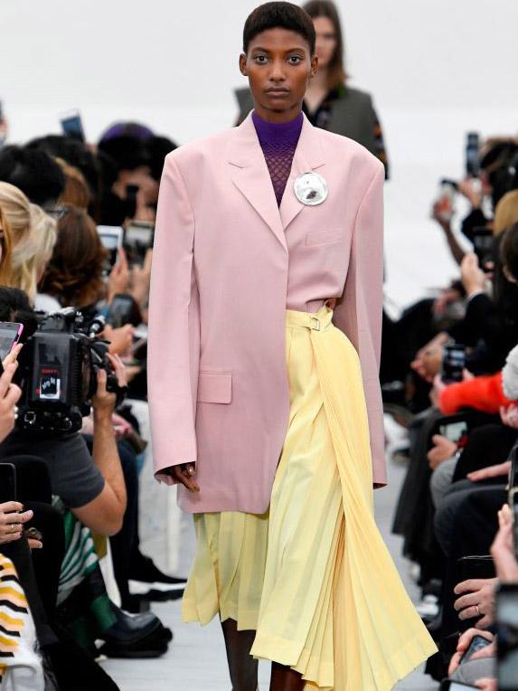 
Sugary shades were on display at Céline (AFP/Getty) 
