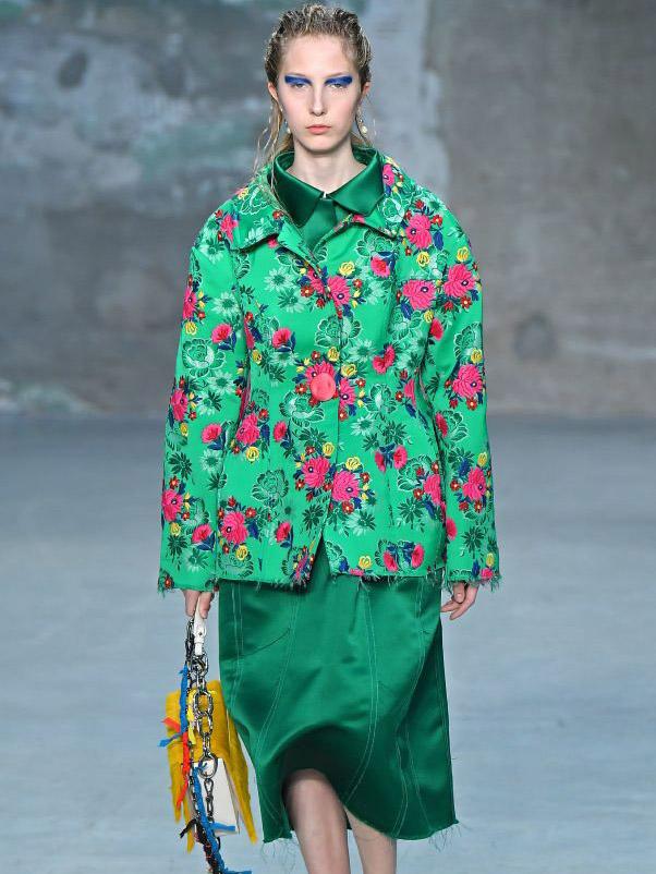 
Marni drew inspiration from the paintbox pallet (AFP/Getty) 