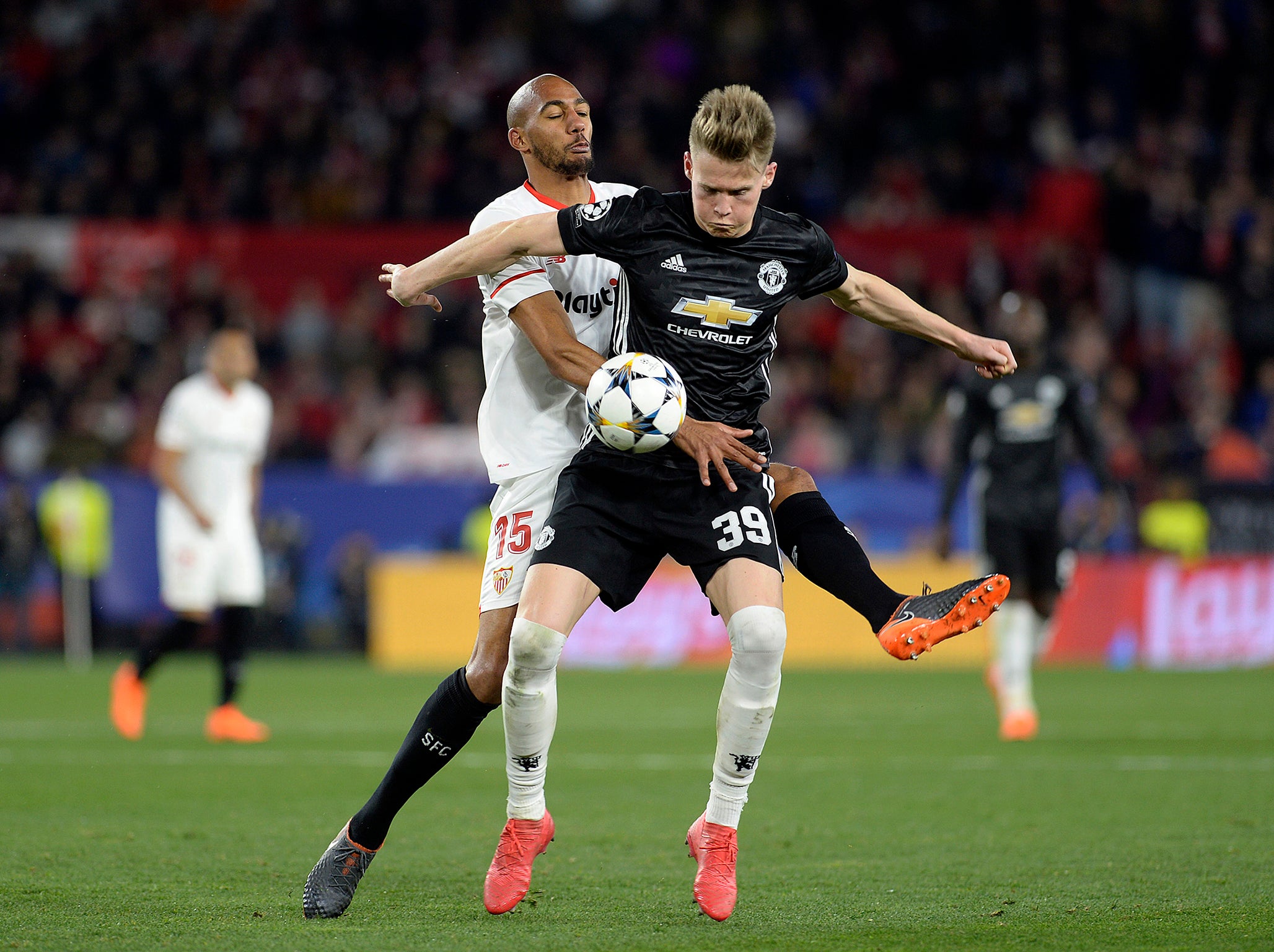 McTominay started in the middle of the park