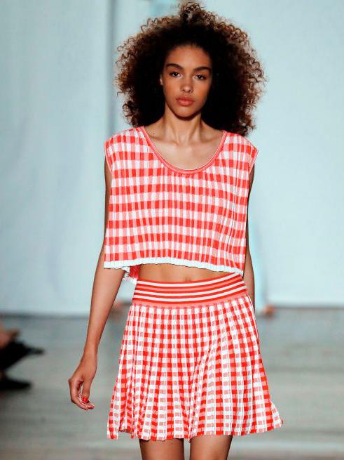 
The bright stuff: Sonia Rykiel took the classic design and made it bolder (AFP/Getty) 