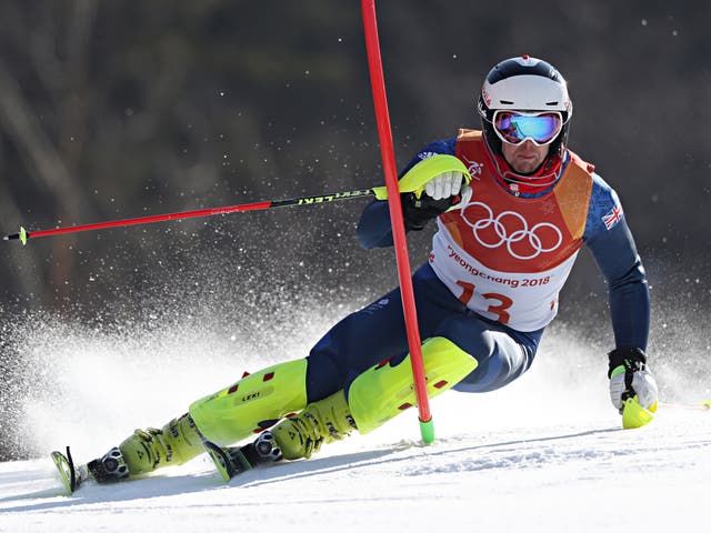 Dave Ryding finished ninth to secure Britain's first top-10 alpine skiing result since 1988