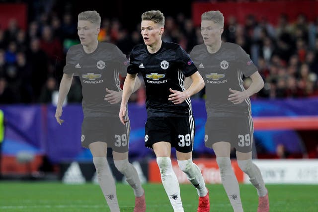 Scott McTominay was one of Manchester United's star performance, albeit in a limited role