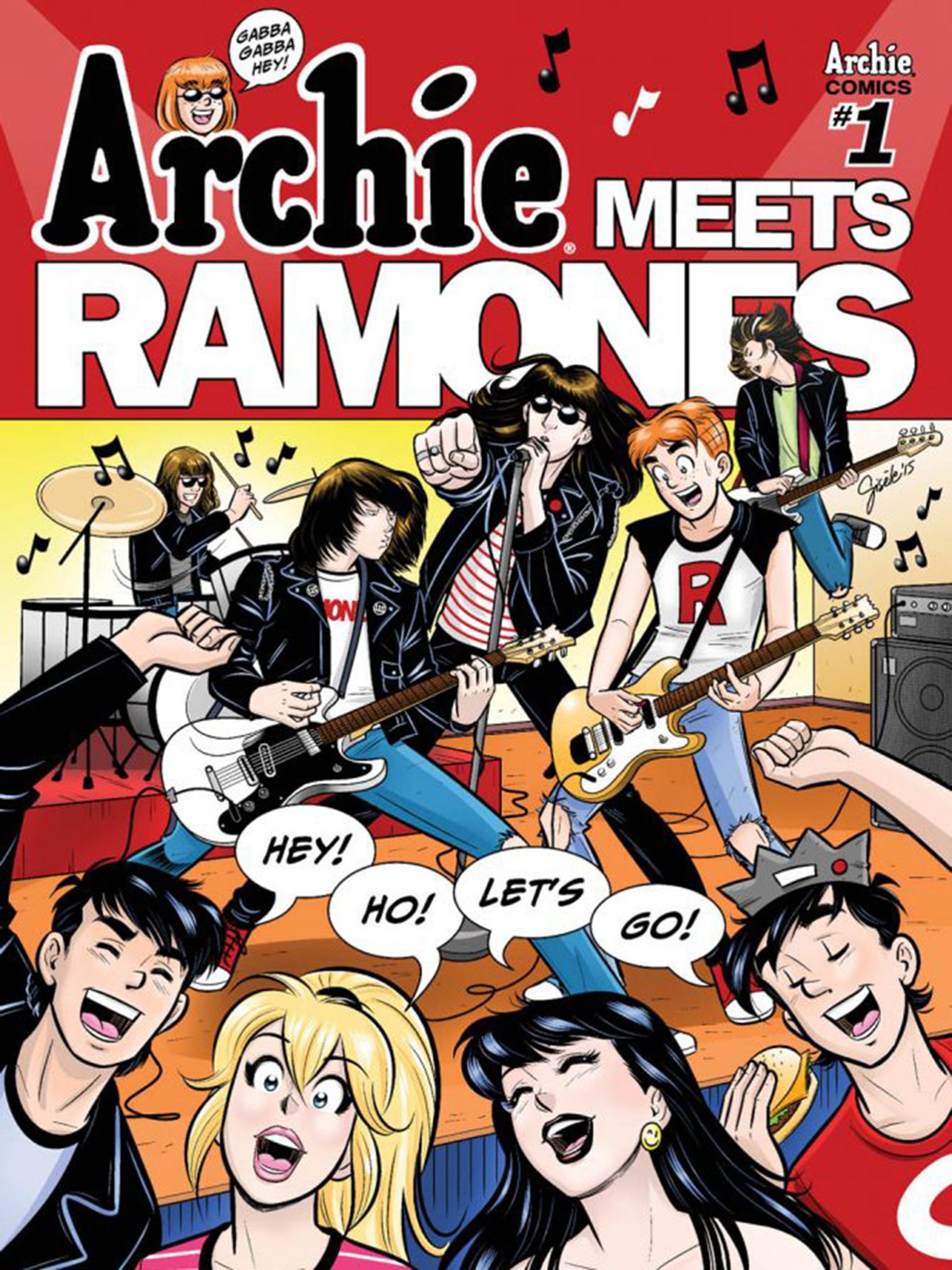 Two mainstays of American culture come together when Archie meets the Ramones?(Archie Comics)