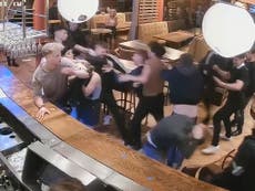 'Shocking' 20-person brawl in Leeds bar captured on CCTV