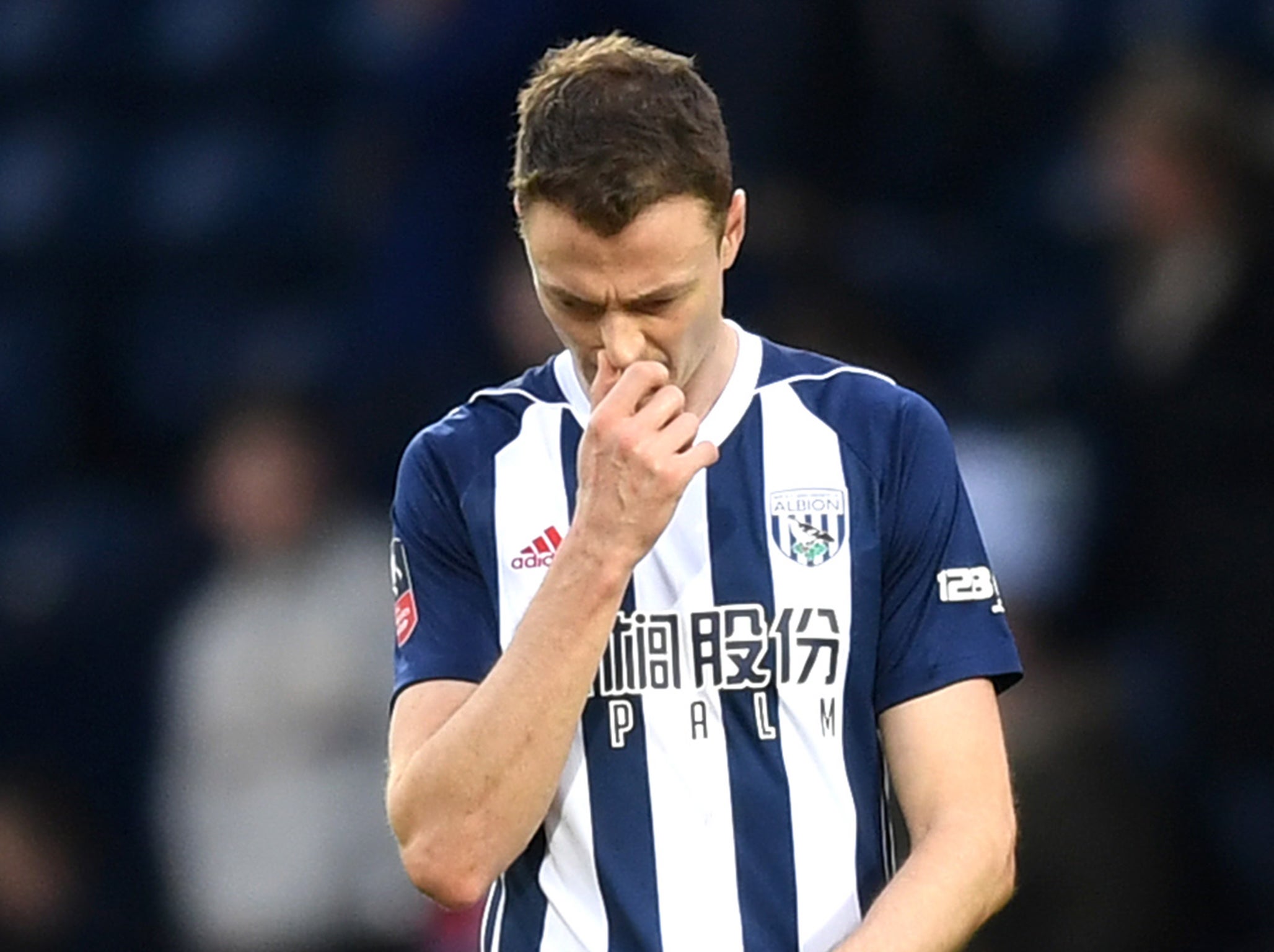 Jonny Evans reveals West Brom players cried after last-gasp defeat to Bournemouth