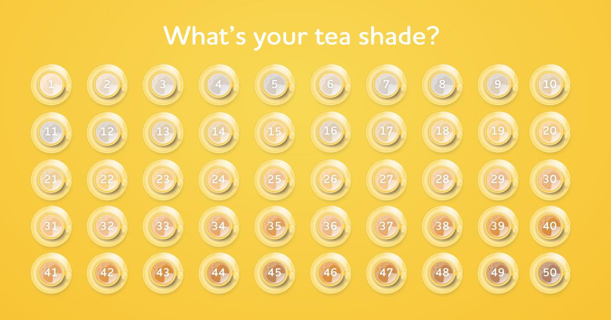 What's your favourite colour tea?