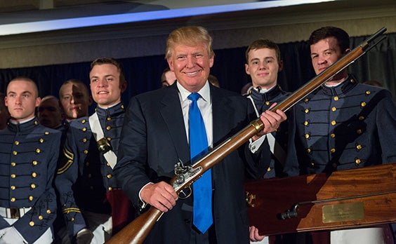 Donald Trump has proposed bonuses for teachers who carry guns in school