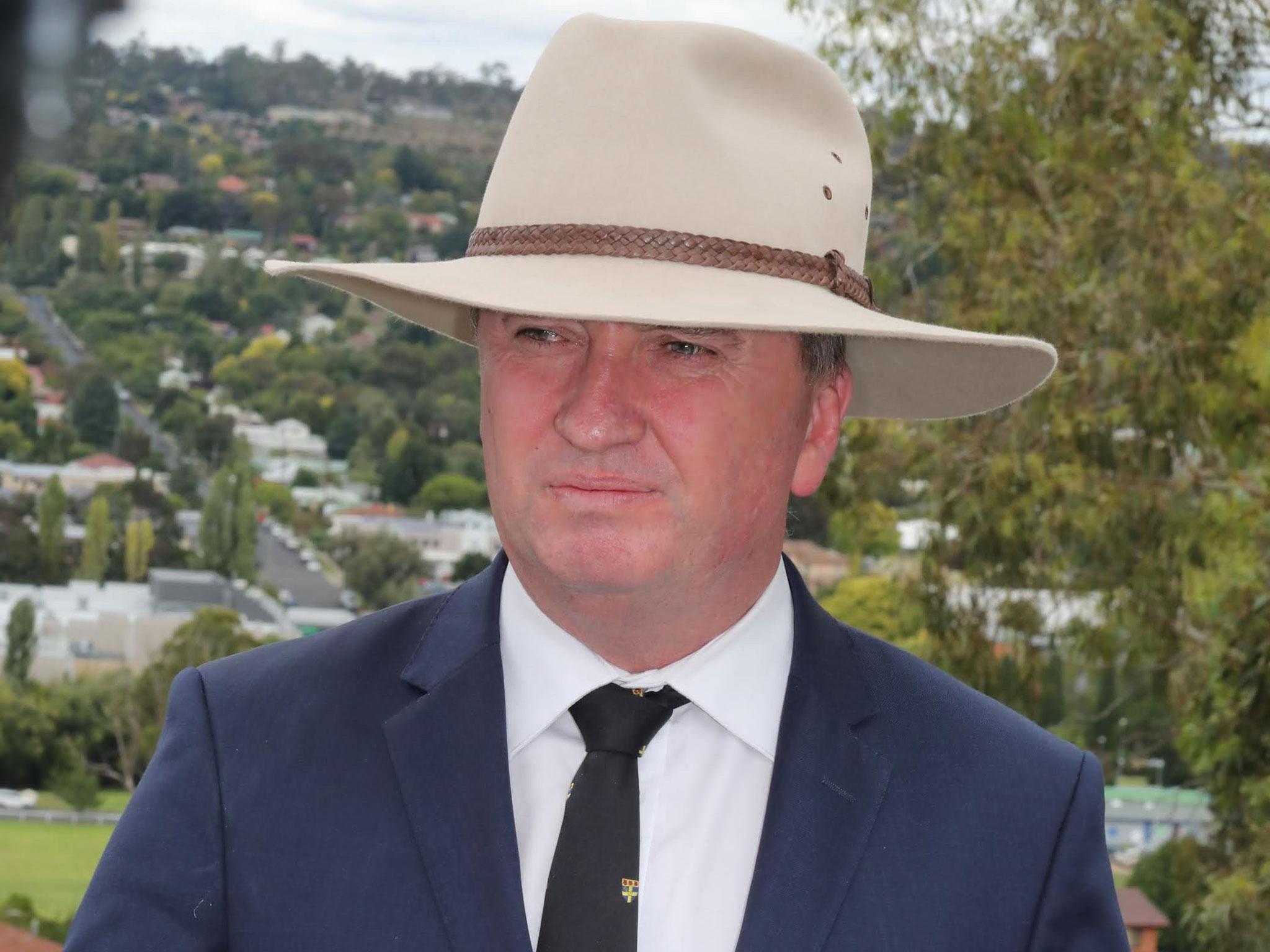 Barnaby Joyce gives his final press conference as Australian deputy prime minister on Friday