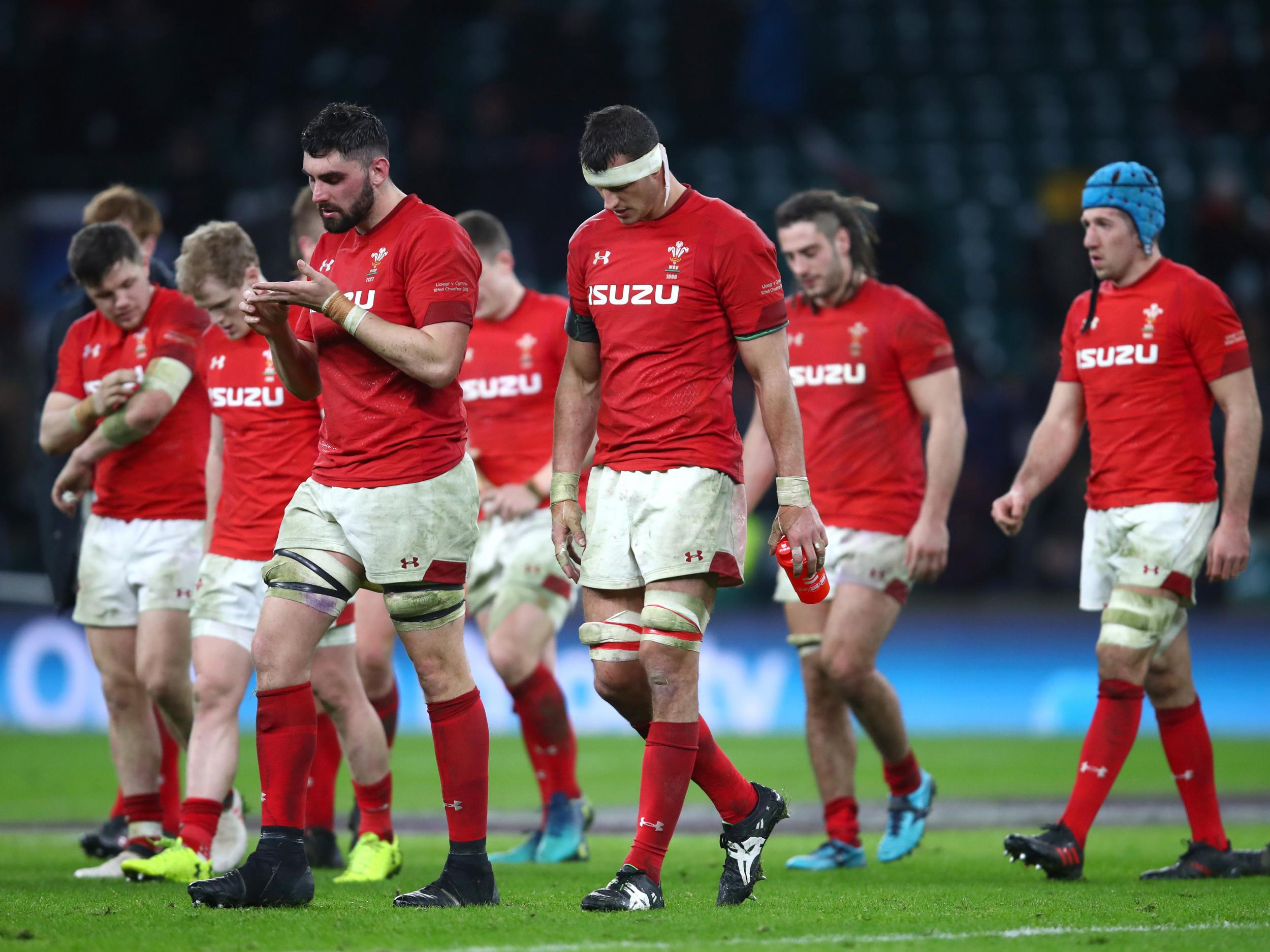 Wales were unlucky not to win against England