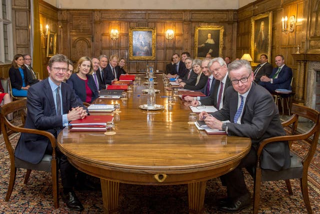 The Brexit sub-committee of Cabinet met at Chequers last night