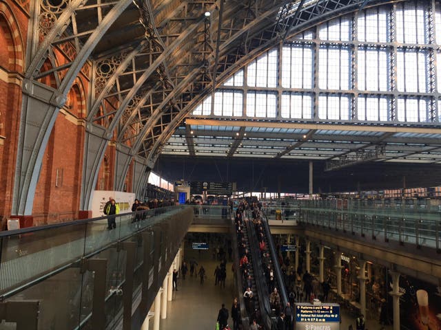 All change at St Pancras? The usual 12 weeks' notice of rail disruption is going to be reduced