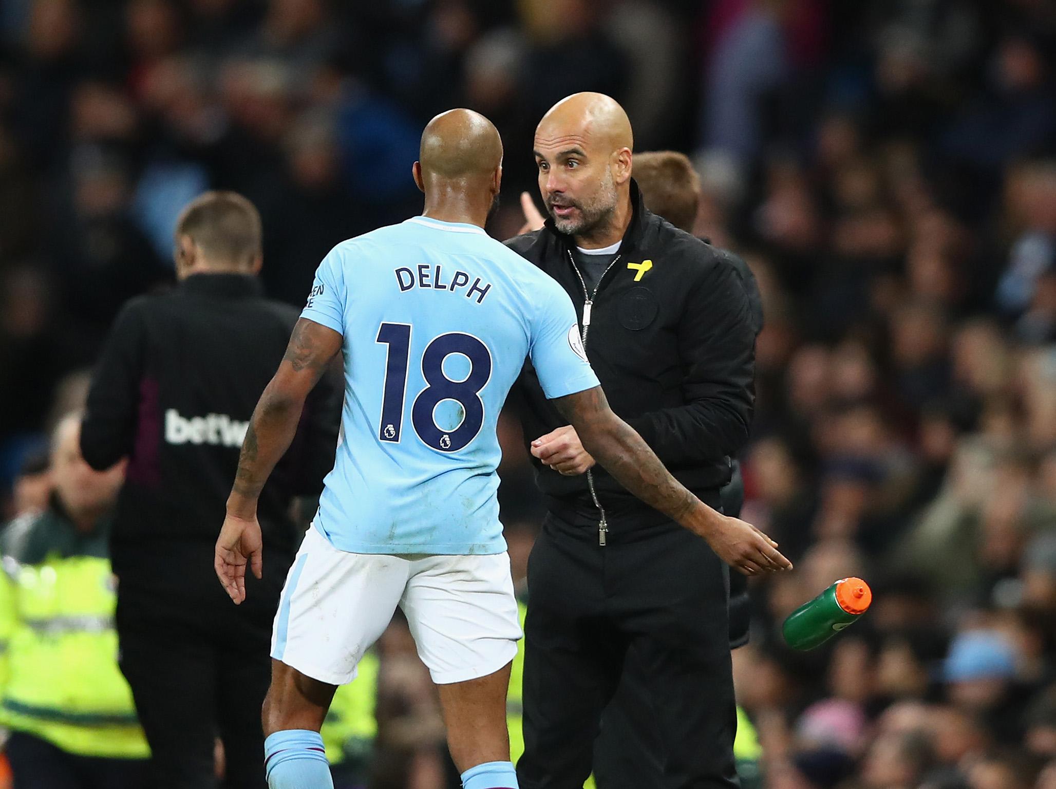 Delph has flourished under the guidance of Guardiola