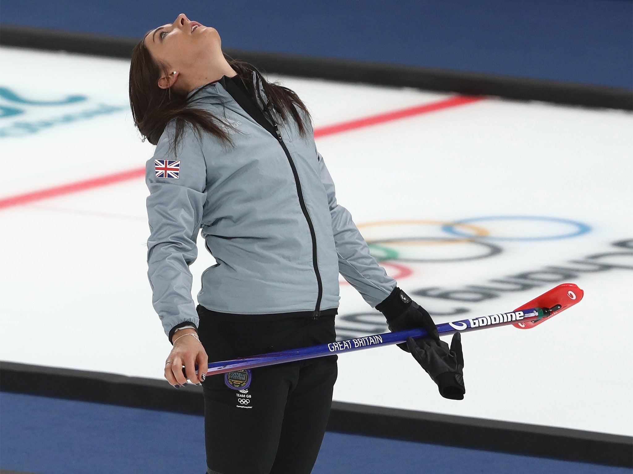Eve Muirhead's mistake in the seventh end finished GB's hopes of a final