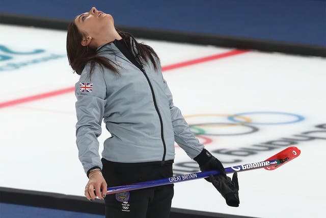 Eve Muirhead's mistake in the seventh end finished GB's hopes of a final