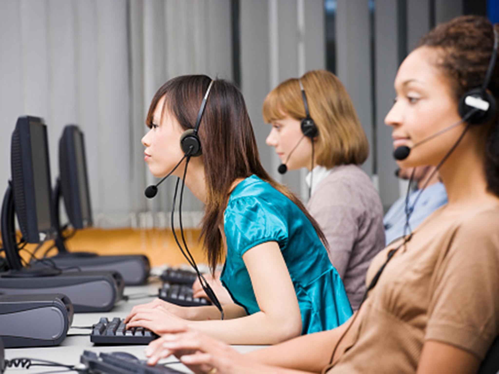 The over-recruitment of women to call centres could be detrimental to gender equality
