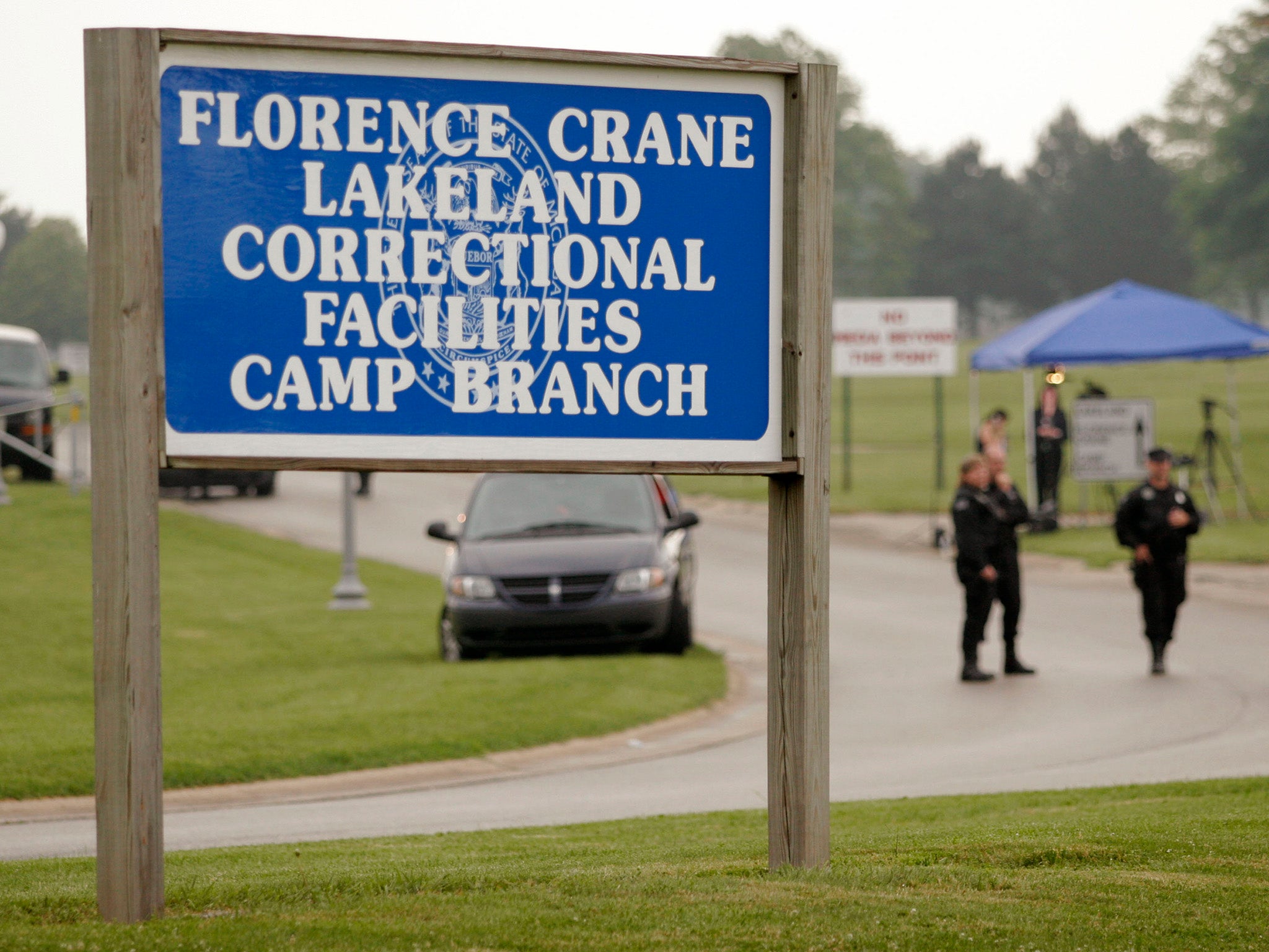 Dawkins is locked up at Lakeland Correctional Facility in Coldwater (Getty)