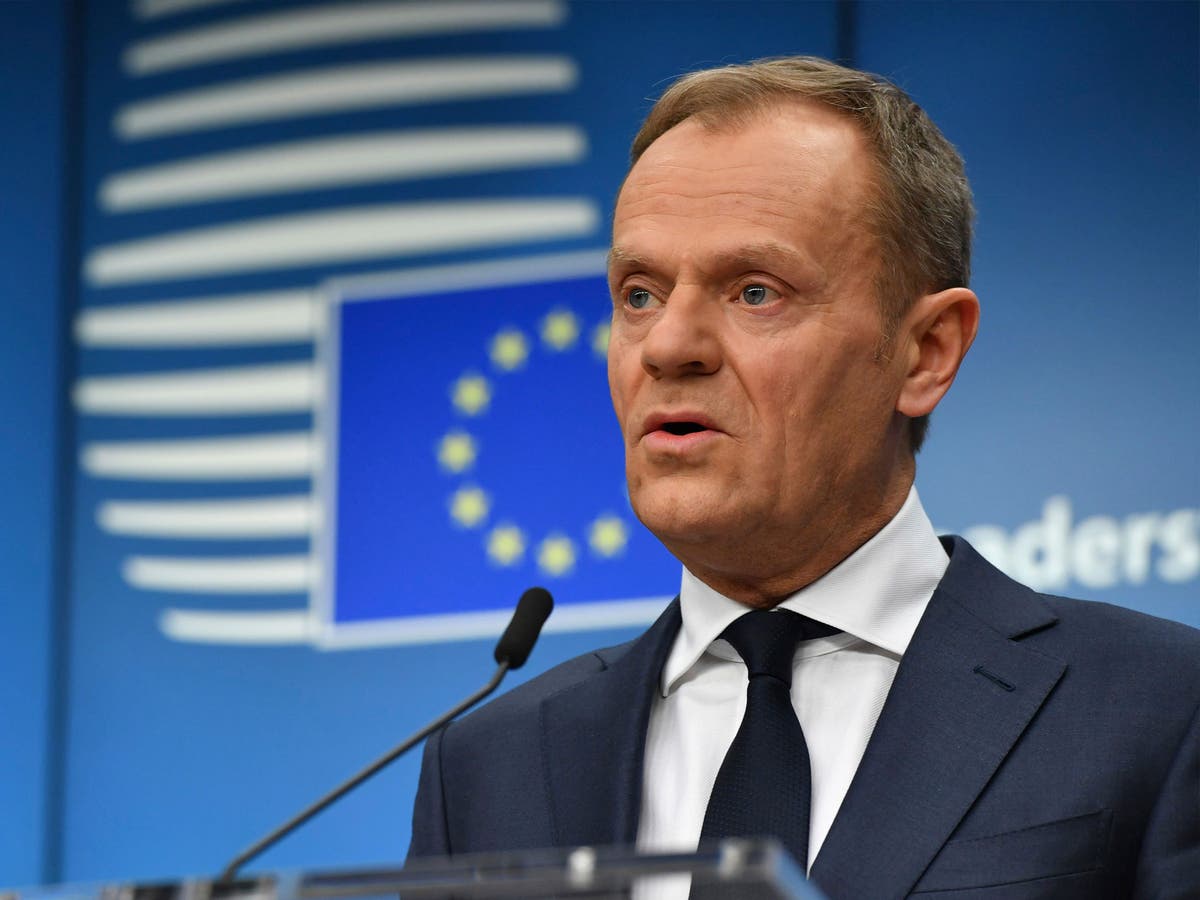 Brexit delay: EU council president Donald Tusk open to 'long extension ...