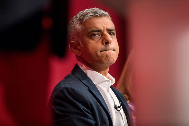 The comments were aimed at the London mayor, Sadiq Khan