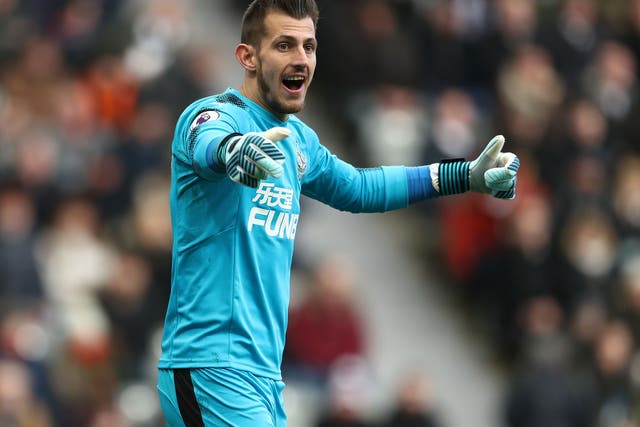 Martin Dubravka was an unlikely star against Man United