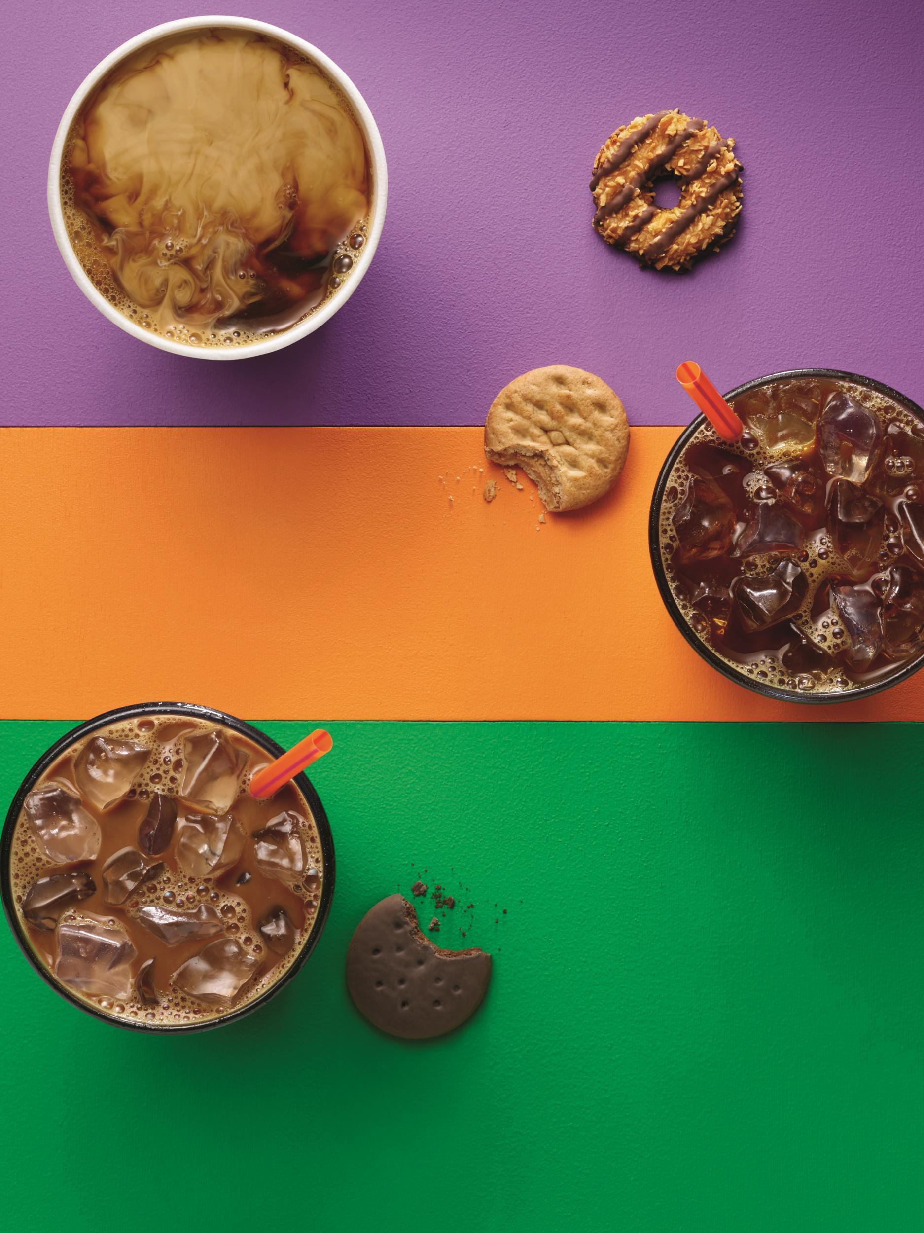 Dunkin' Donuts has created coffee inspired by Girl Scout Cookies (Dunkin' Donuts)