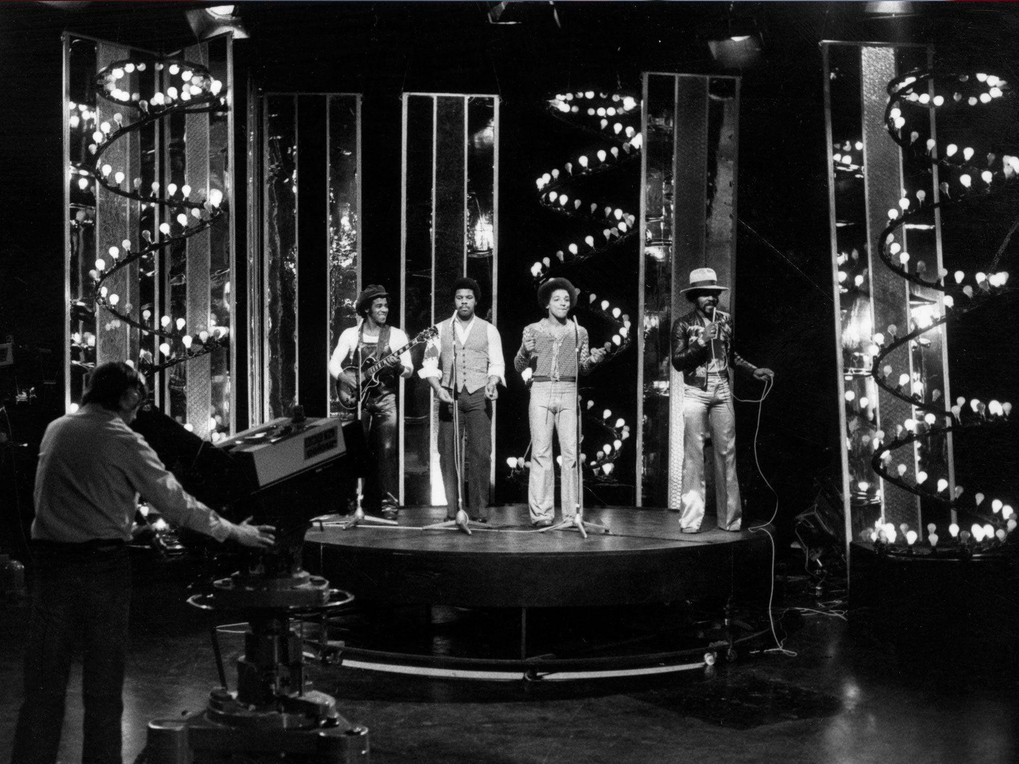 The Real Thing with lead singer Eddy Amoo performing in 'Top of the Pops' in 1978