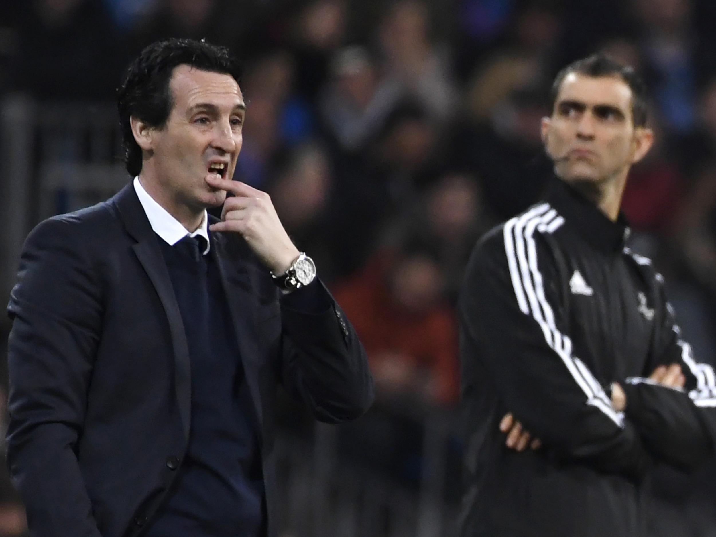 Emery failed to deliver the Champions League success PSG craved (Getty )