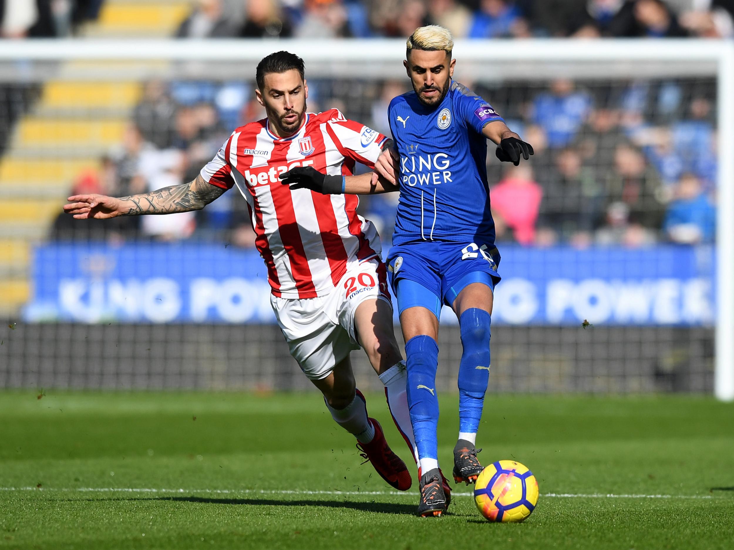 &#13;
Mahrez returned to the starting XI &#13;