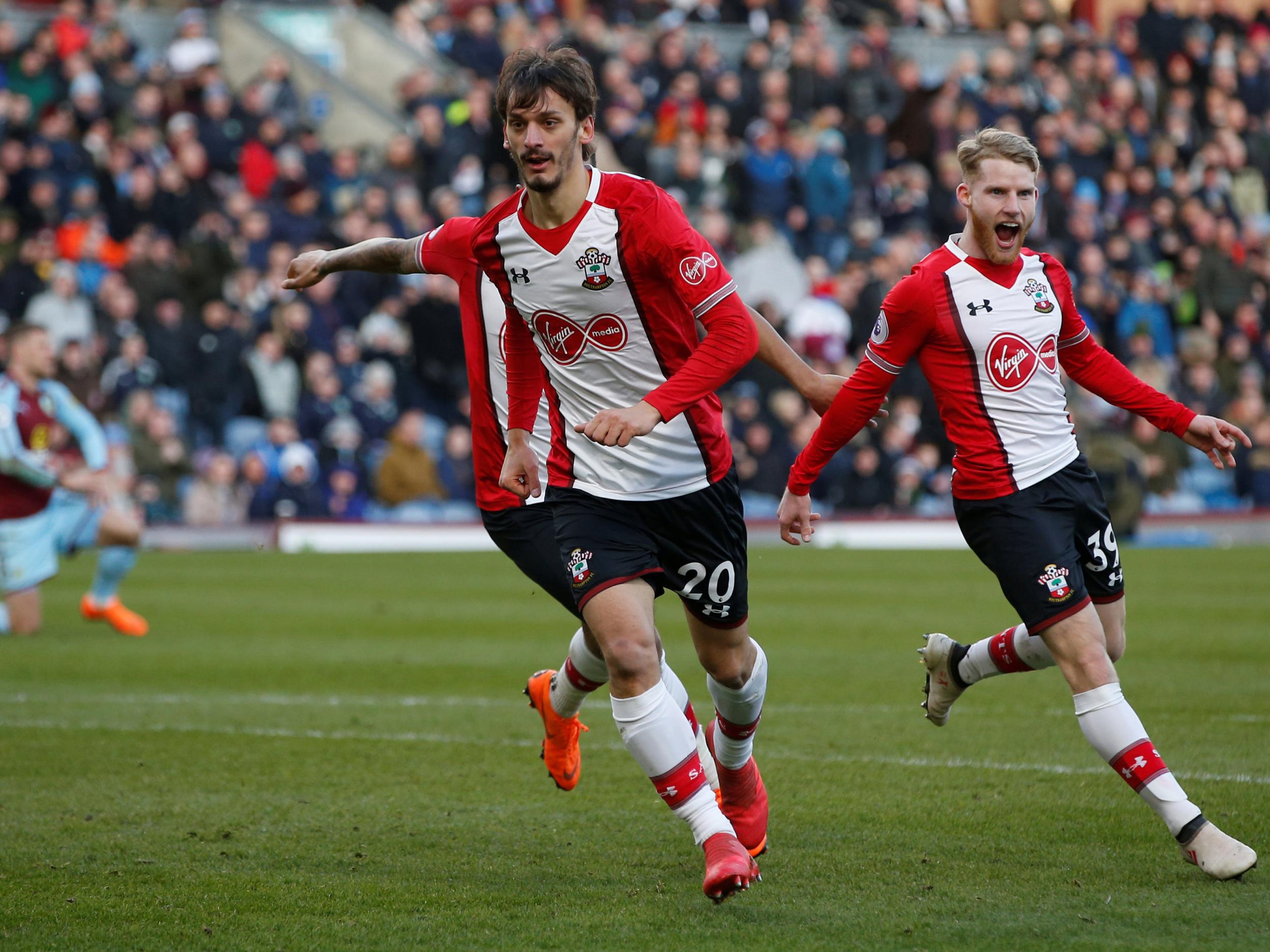 Gabbiadini scores with less than five minutes remaining