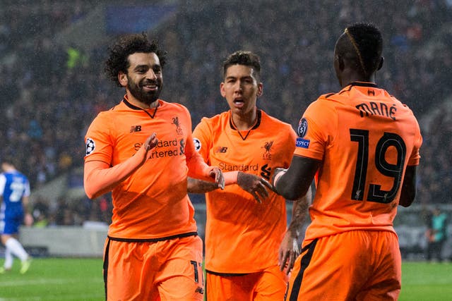 Liverpool's front three have been in superb form