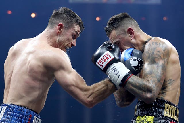 Callum Smith outclassed late replacement Nieky Holzken