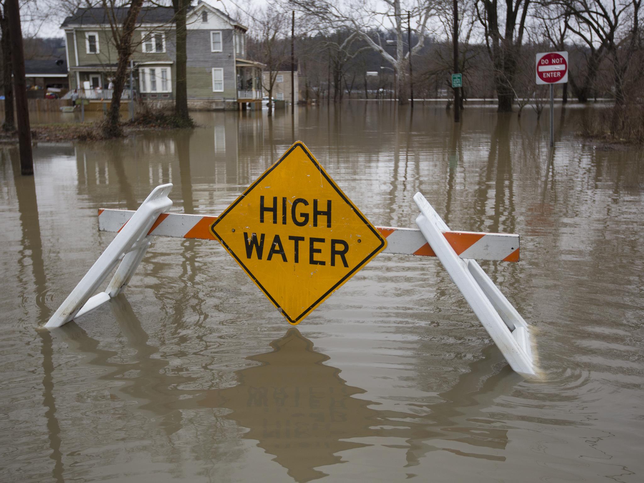 Forecasters believe the extreme weather conditions could lead to the Ohio River reaching water levels not seen since 1997's deadly floods