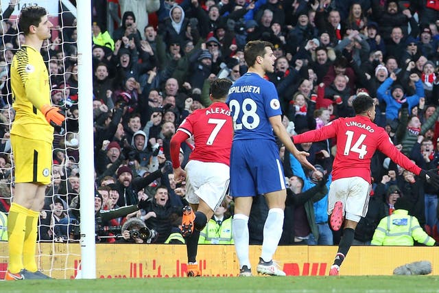 Jesse Lingard scored the winning goal as Manchester United saw off Chelsea