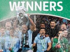 City’s old guard blow away Arsenal to win EFL Cup