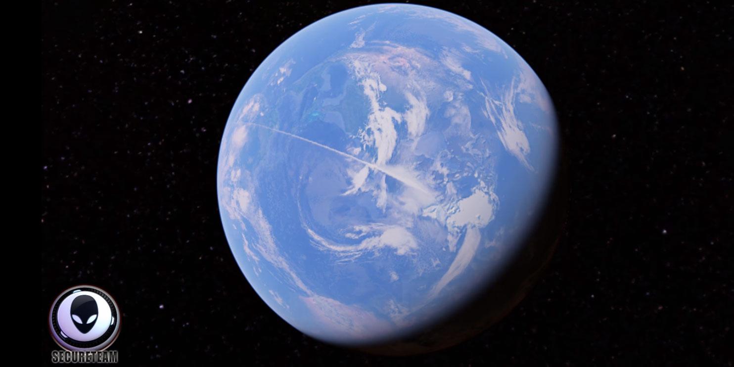 Планета Глория фото со спутника