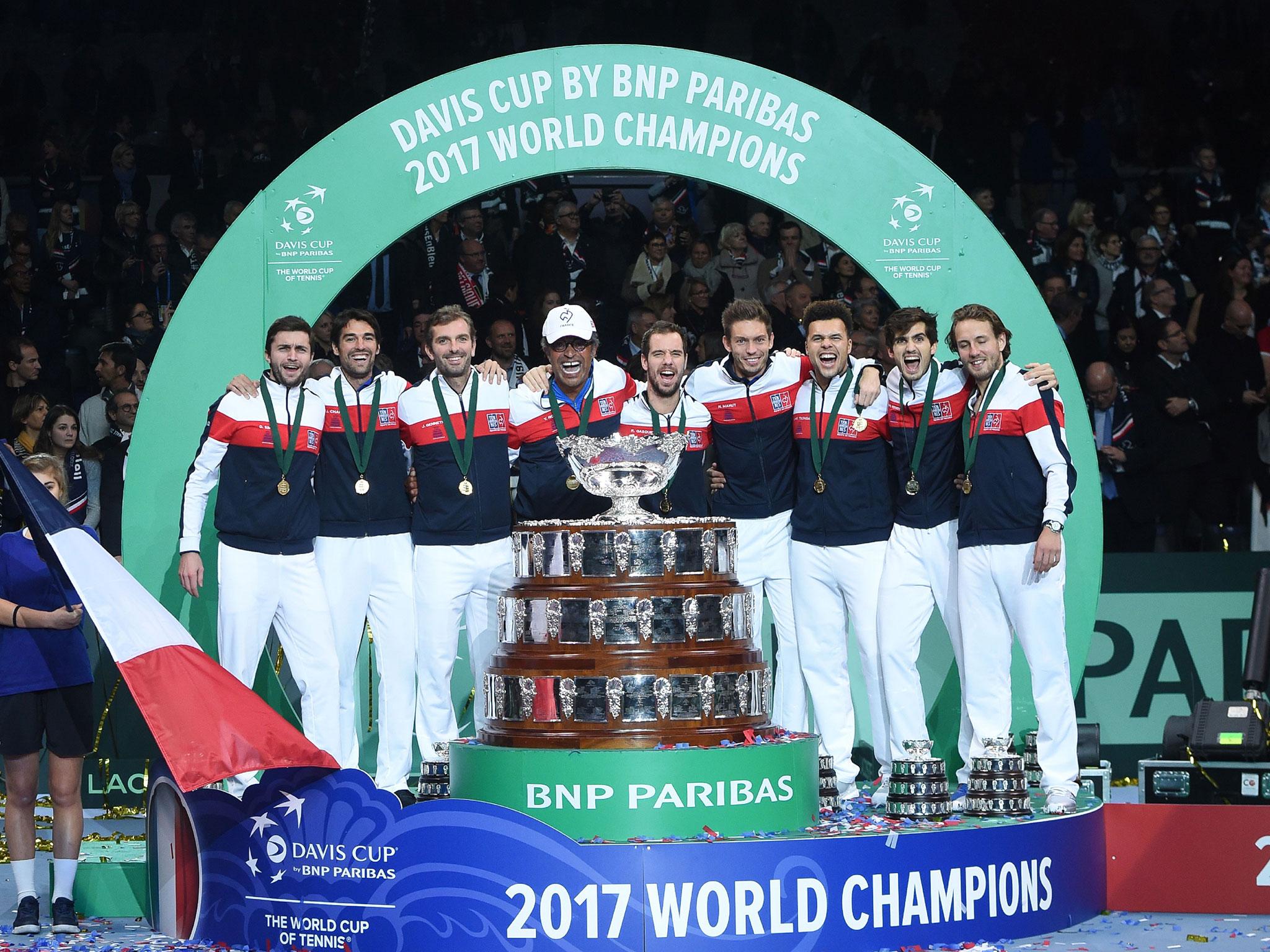 France are the current holders of the Davis Cup